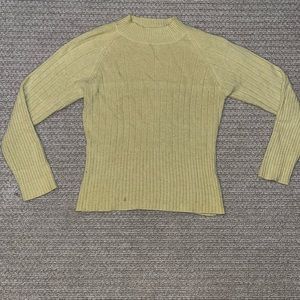 Vintage Nicole Miller Green Knit Sweater